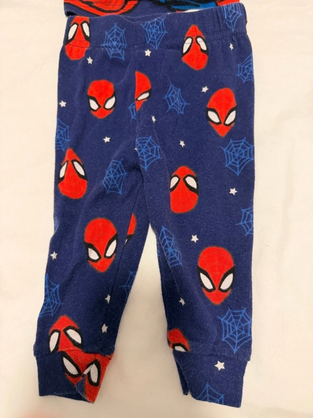 Spiderman Red and Navy Kids Pajama Set